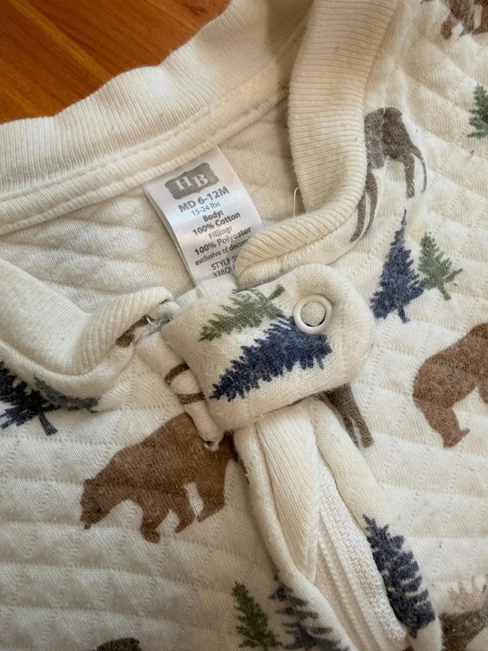 Hudson Baby Quilted Long Sleeve Sleeping Bag and Wearable Blanket.